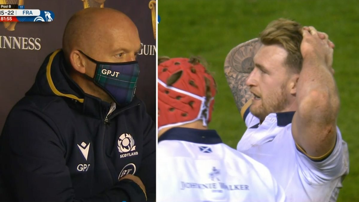 სტუარტ ჰოგის ბავშვური შეცდომა მატჩის ბოლო წუთზე საფრანგეთთან შეხვედრაში (VIDEO)