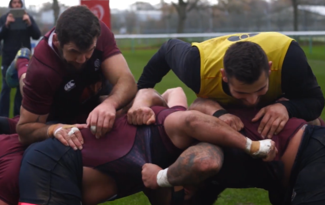 საქართველოს ნაკრების მზადება ირლანდიასთან მატჩისთვის (VIDEO)