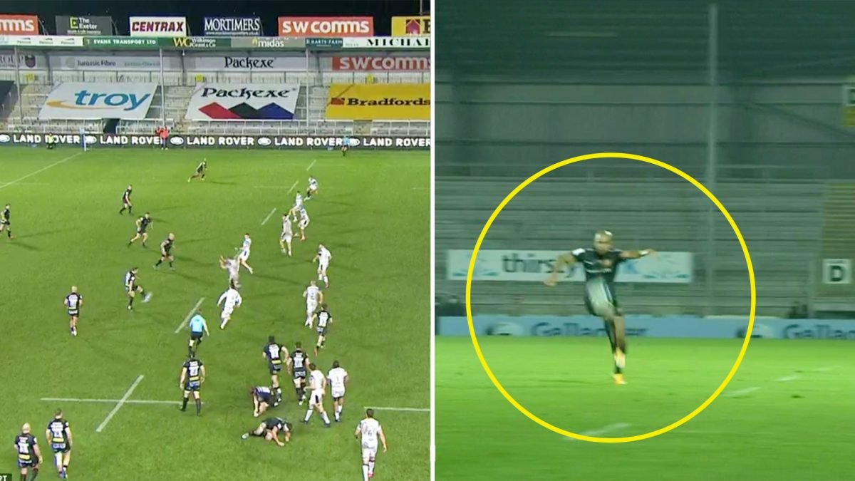 ექსეტერის გარემარბის საოცარი ლელო ფეხბურთის ტექნიკის გამოყენებით (VIDEO)