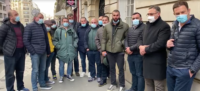 საფრანგეთში მოღვაწე ლეგენდარული ბორჯღალოსნები პარიზში, საქართველოს ელჩს შეხვდნენ და წერილი გადასცეს