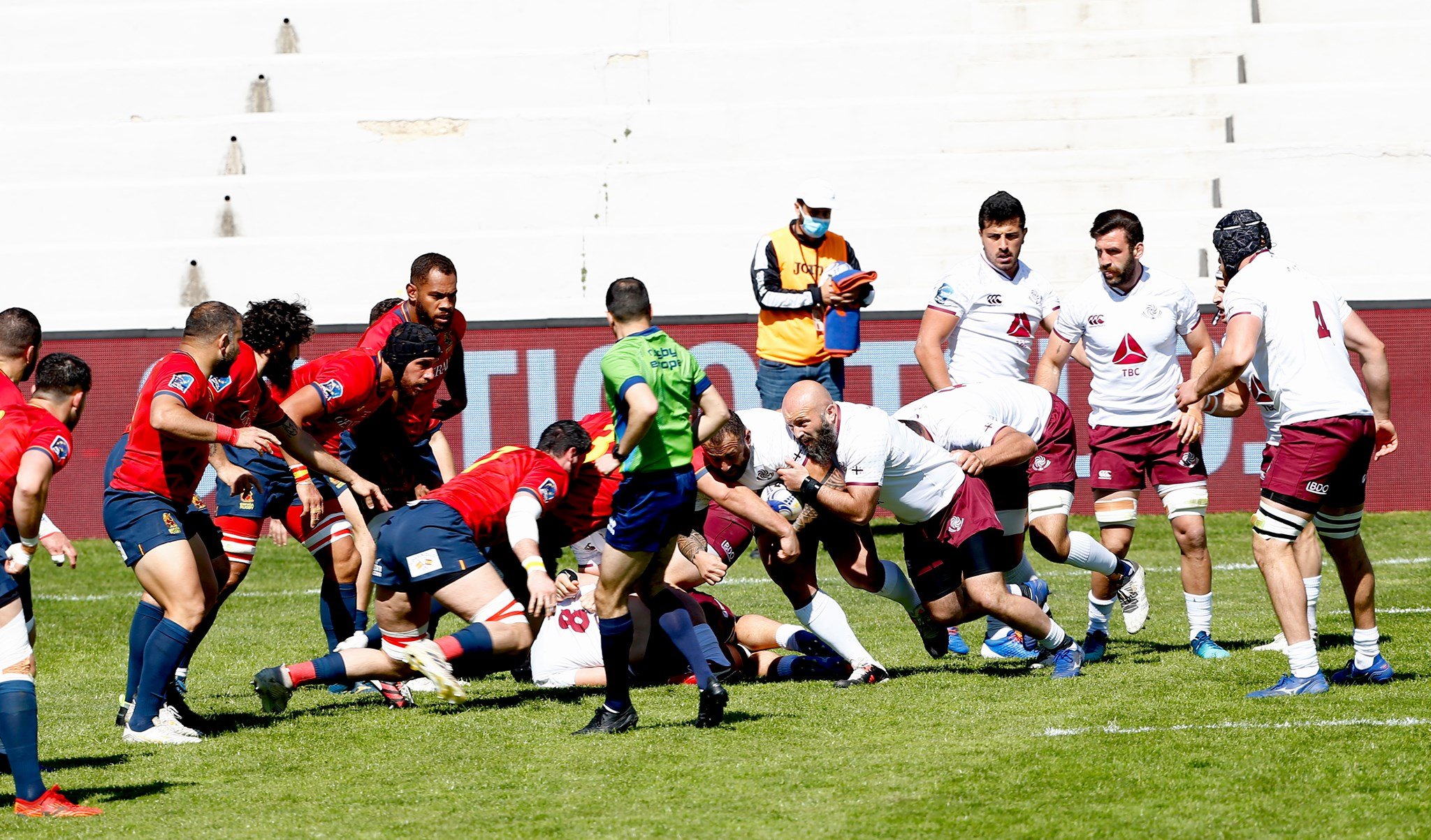 საქართველოს ნაკრებმა ესპანეთი მძიმე ბრძოლაში დაამარცხა