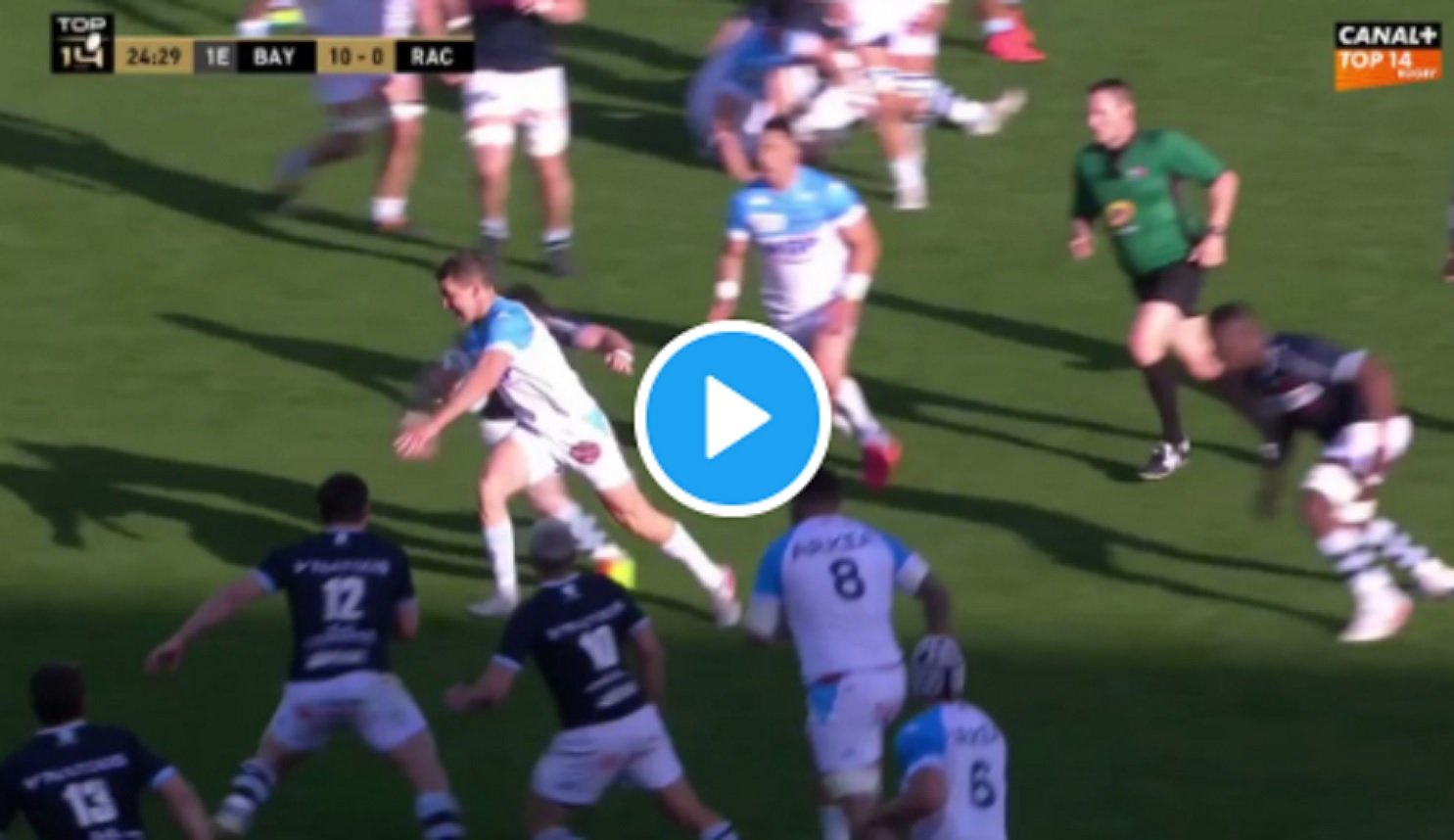 კოტე მიქაუტაძის და მსაჯის კურიოზი "რასინგ 92"-თან მატჩში (VIDEO)