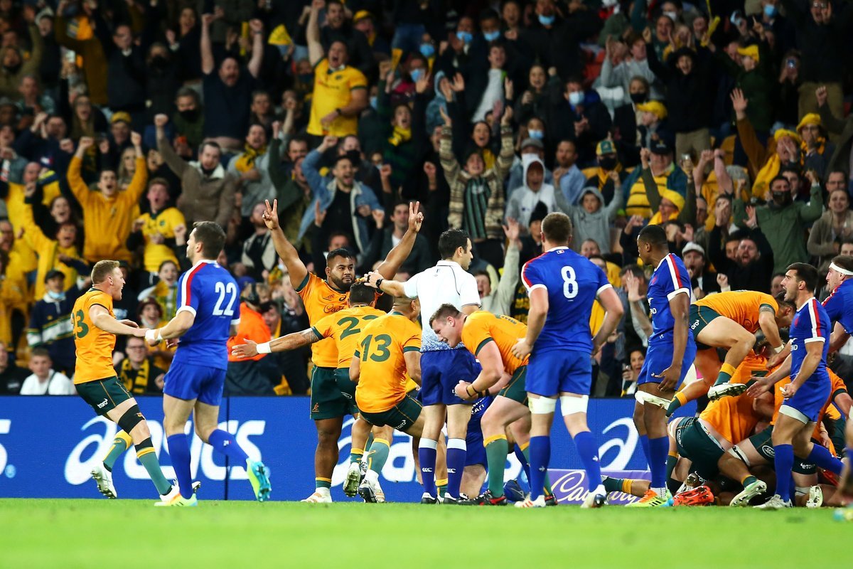 14-კაციანმა ავსტრალიამ საფრანგეთი მძიმე ბრძოლაში დაამარცხა და სამმატჩიან სერიაშიც იმარჯვა (VIDEO)