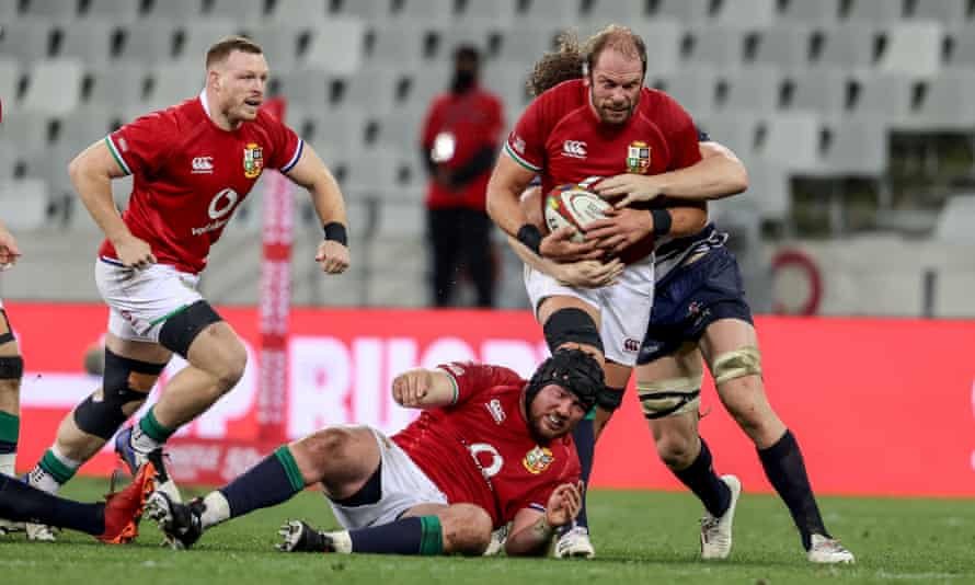 ბრიტანელი და ირლანდიელი ლომების შემადგენლობა სამხრეთ აფრიკასთან პირველ მატჩში