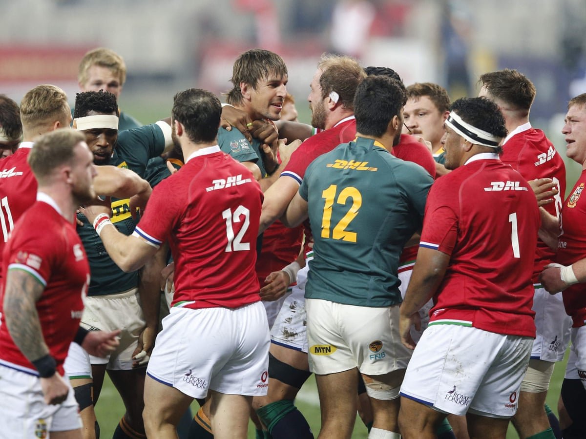 სამხრეთ აფრიკამ ბრიტანელი და ირლანდიელი ლომები მეორე ტაიმში დაჯაბნა და სერიაში ანგარიში გაათანაბრა